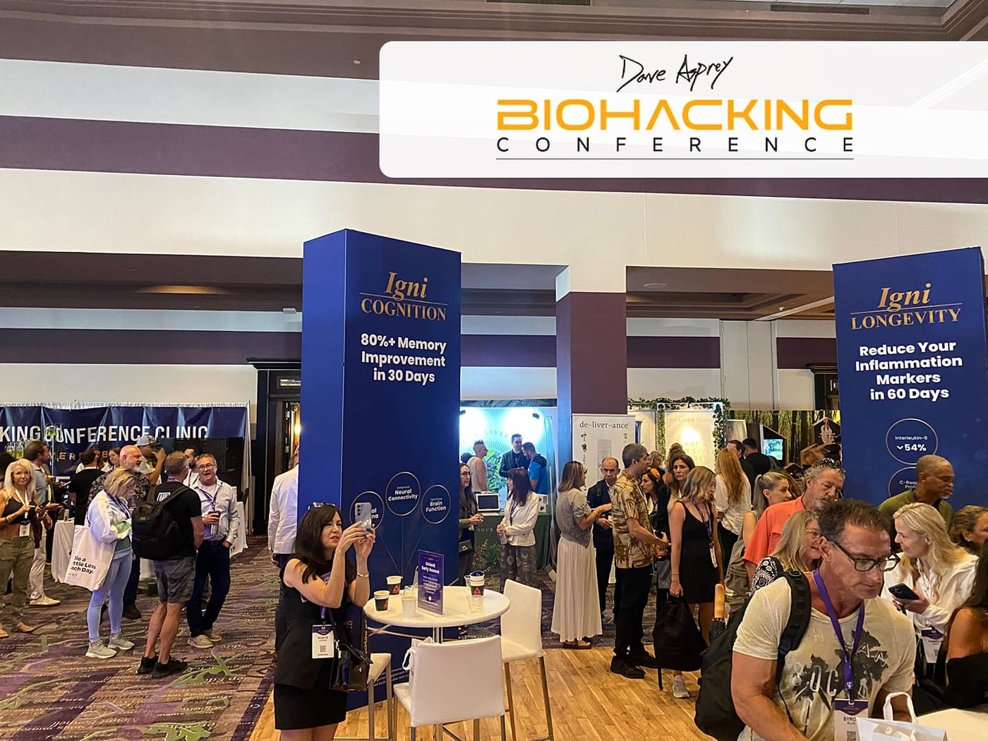 Quantum Breakthroughs and Community Buzz: Igniton's Debut at the Dave Asprey Biohacking Conference